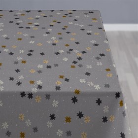 Södahl Tekstil Voksdug - Starry Night Grey - Dug i metermål