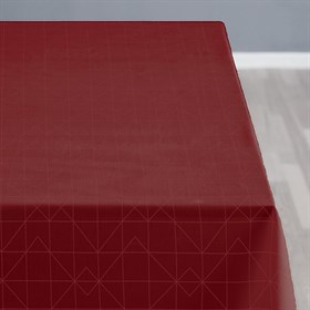 Södahl dug - Refined - Red - 140x180 cm.