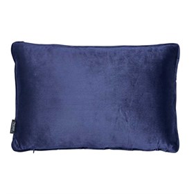 Velour sofapude 40x60 cm - Hilda - Mørk blå