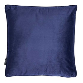 Velour sofapude 45x45 cm - Hilda - Mørk blå