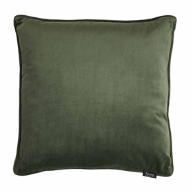 Velour sofapude 45x45 cm - Hilda - Mørk grøn